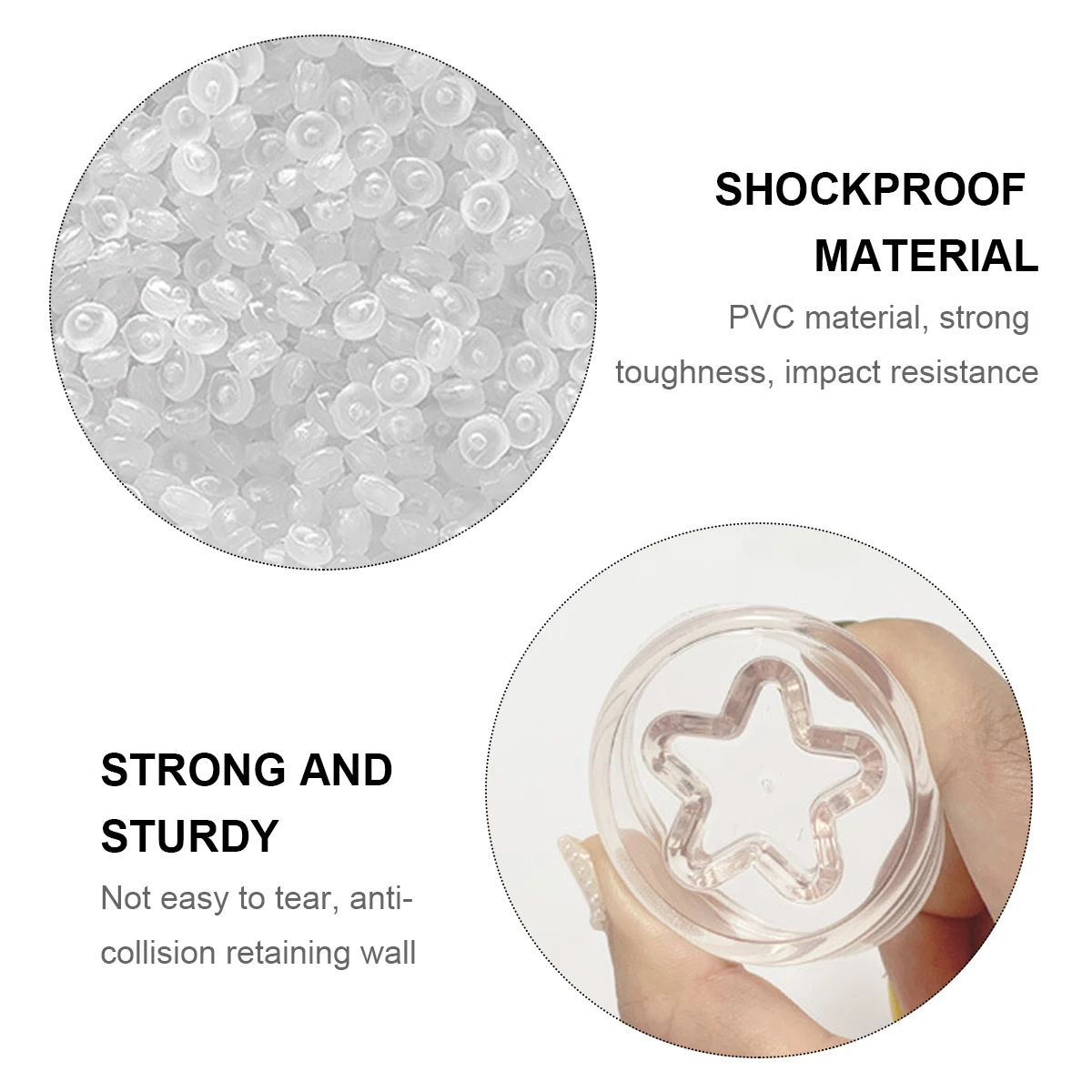 8pcs Door Bumper Self-Adhesive Wall Protector For Door Knob Anti-Collision Table Guard Stopper Hardware Mounting
8pcs Door Bumper Self-Adhesive Wall Protector For Door Knob Anti-Collision Table Guard Stopper Hardware Mounting