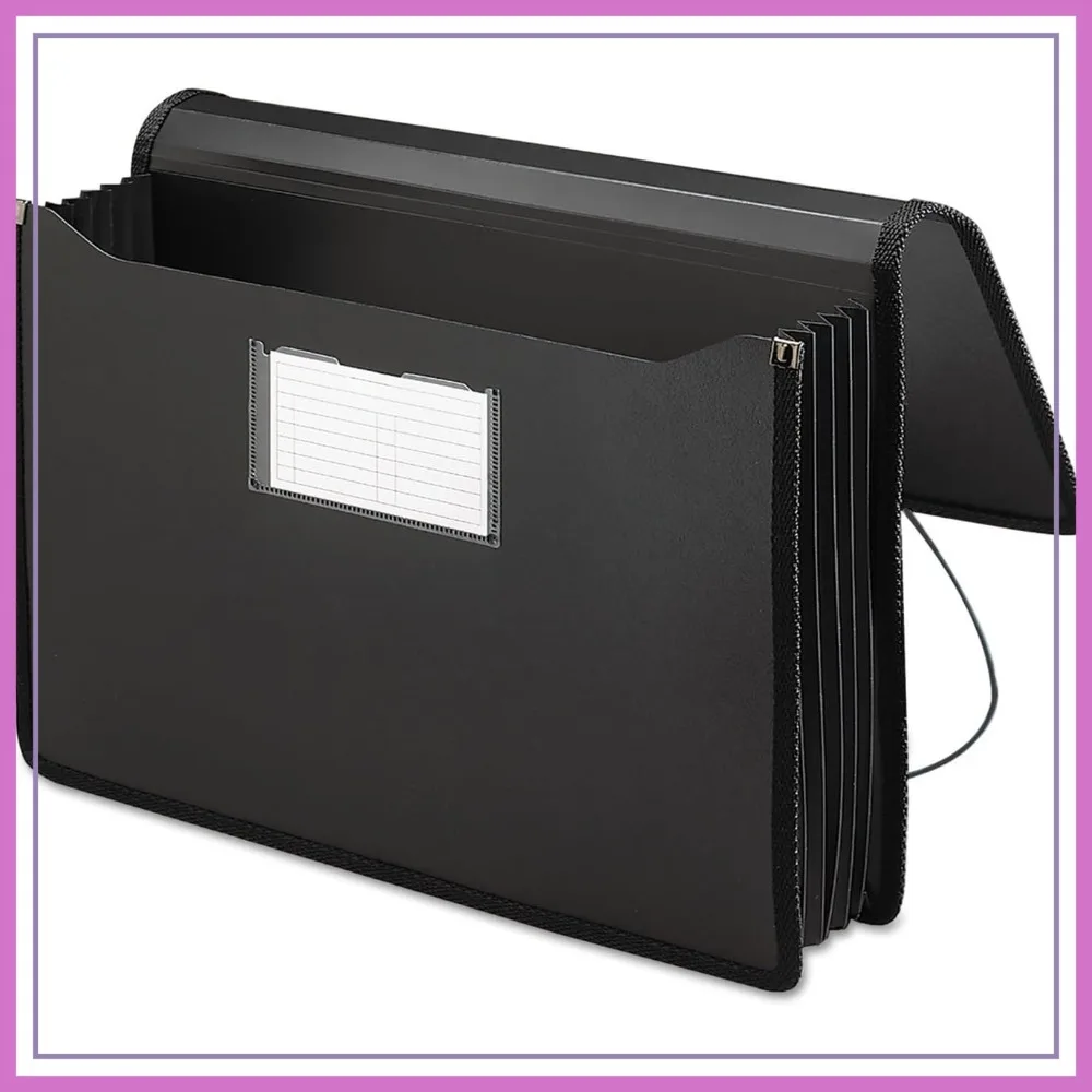 Accordion File Organizer for File Folders, Legal Size, 5-1/4 inch Expansion, Office Supplies Document Organizer
Accordion File Organizer for File Folders, Legal Size, 5-1/4 inch Expansion, Office Supplies Document Organizer