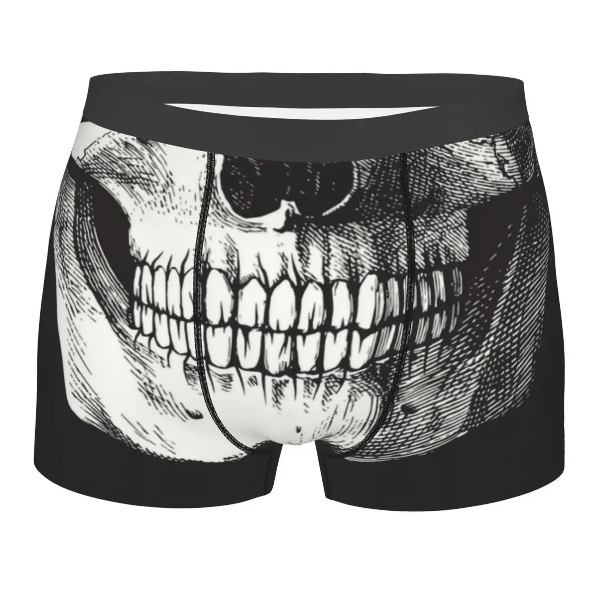 Novelty Scary Skull Evil Smile Boxers Shorts Panties Men's Underpants Breathable Horror Halloween Briefs Underwear
Novelty Scary Skull Evil Smile Boxers Shorts Panties Men's Underpants Breathable Horror Halloween Briefs Underwear