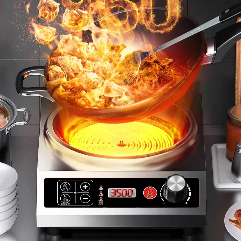 Household concave electric ceramic stove 3500w high-power wok commercial set electric frying stove
Household concave electric ceramic stove 3500w high-power wok commercial set electric frying stove