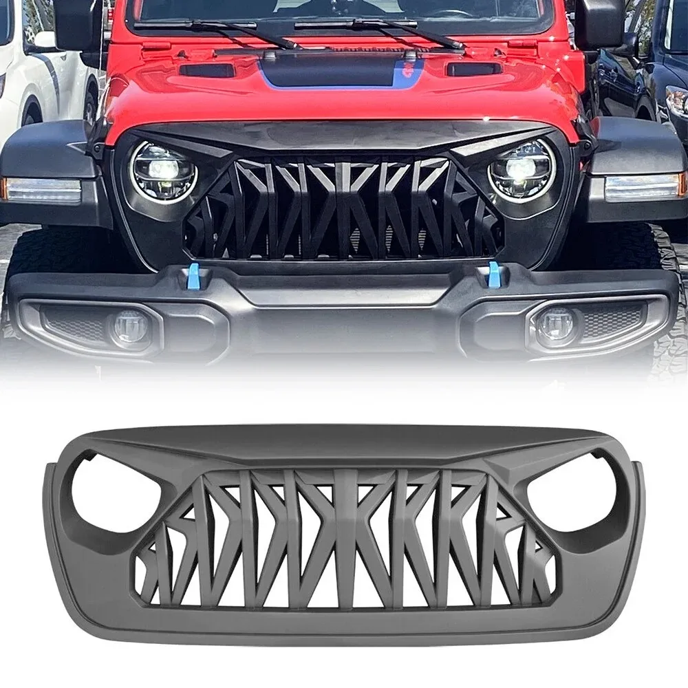 For 2018-2023 Jeep Wrangler Racing Grille Front Bumper Grill Body Kit Accessories
For 2018-2023 Jeep Wrangler Racing Grille Front Bumper Grill Body Kit Accessories