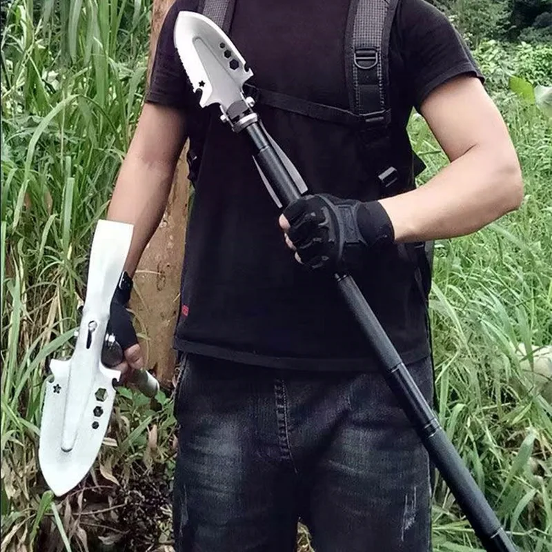 Manganese Steel Outdoor Multifunctional Shovel Professional Folding Camping Shovel Portable Survival Tool Detachable Tools
Manganese Steel Outdoor Multifunctional Shovel Professional Folding Camping Shovel Portable Survival Tool Detachable Tools