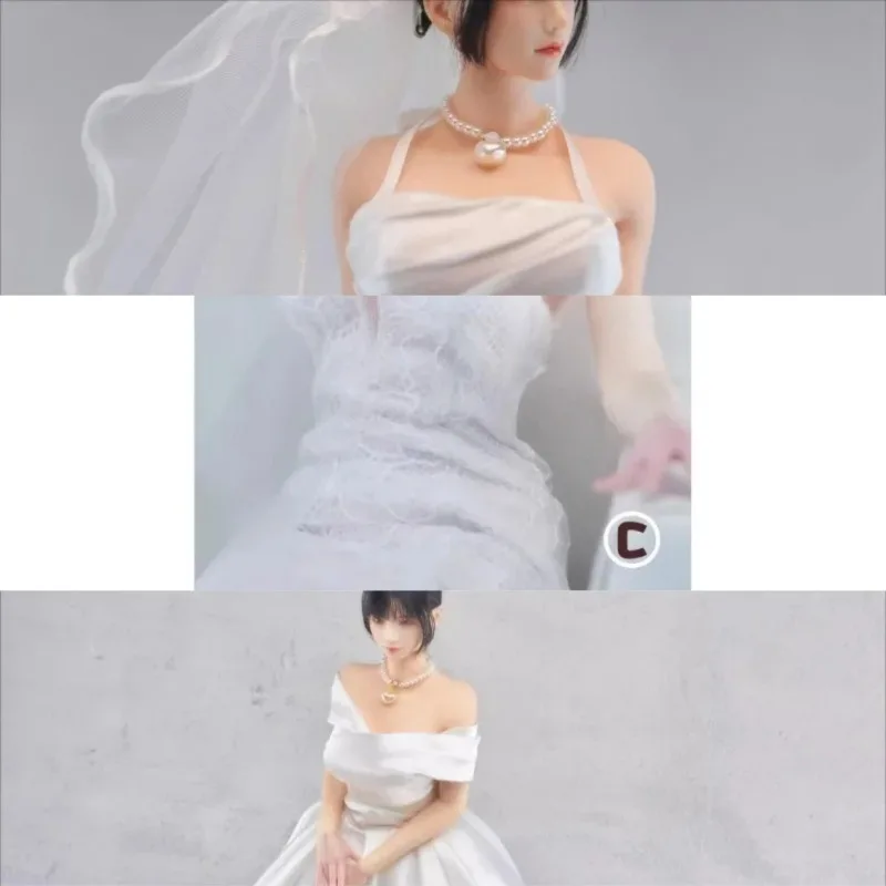 1/6 Scale Female Action Figures White Suspender Strapless Tube Top Wedding Dress Clothes Model for 12'' Soldier Body
1/6 Scale Female Action Figures White Suspender Strapless Tube Top Wedding Dress Clothes Model for 12'' Soldier Body