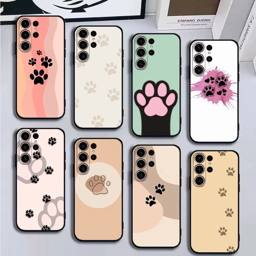 Dog Footprint Paw Phone Case For SamsungS25,24,21,22,23,30,Ultra,20,Plus,Fe,Lite,Note,10,9,Soft Black Cover
Dog Footprint Paw Phone Case For SamsungS25,24,21,22,23,30,Ultra,20,Plus,Fe,Lite,Note,10,9,Soft Black Cover