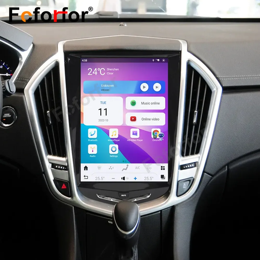 CarPlay Android 13 HD Screen 10.4 Inch For Cadillac ATS CTS SRX Escalade 2013-2018 Qualcomm Car Radio GPS Navi Multimedia Player
CarPlay Android 13 HD Screen 10.4 Inch For Cadillac ATS CTS SRX Escalade 2013-2018 Qualcomm Car Radio GPS Navi Multimedia Player