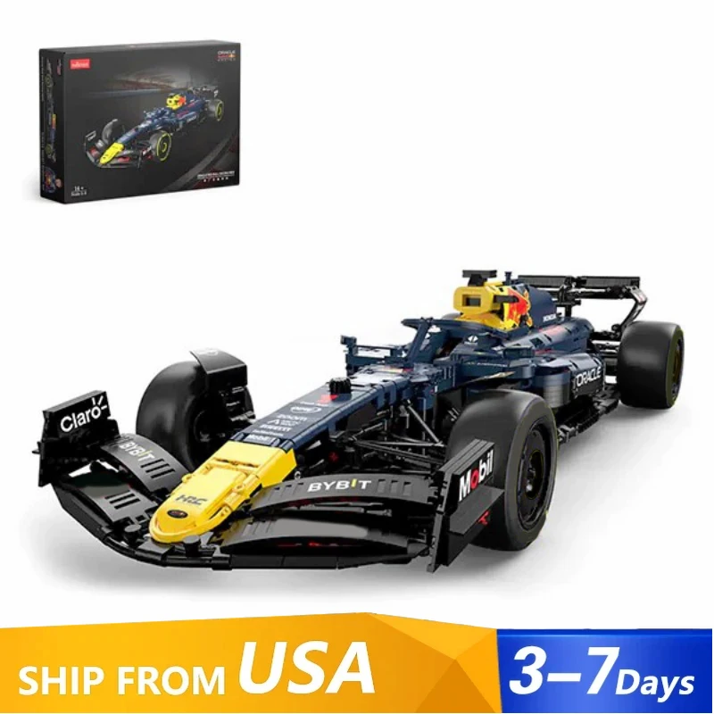 Technicial 1:8 RB19 Supercar Buildings Blocks Sets F-one Sport Championship Hypercar Brick Model Kit Toys Adult Kid Gift 2464PCS
Technicial 1:8 RB19 Supercar Buildings Blocks Sets F-one Sport Championship Hypercar Brick Model Kit Toys Adult Kid Gift 2464PCS