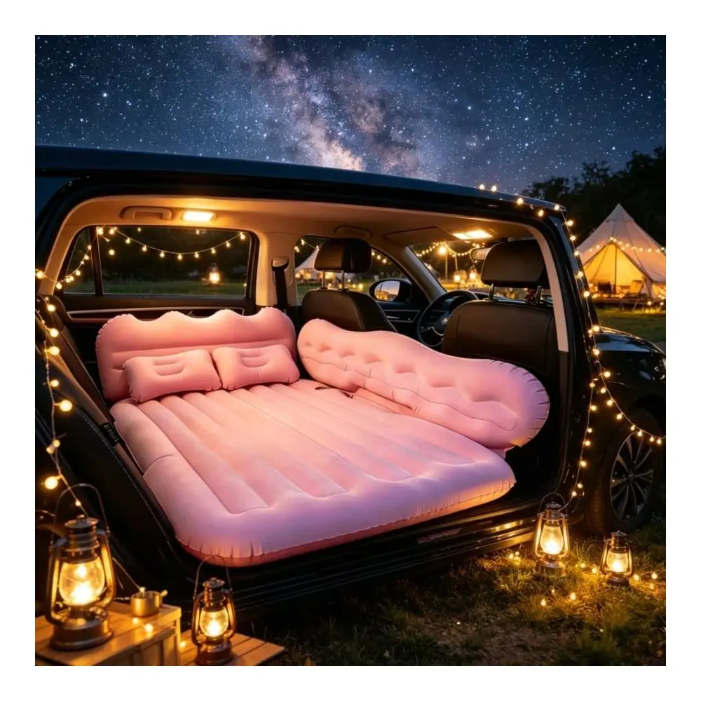 Foldable Inflatable Car Bed Soft Flocked Surface Comfort Air Mattress Perfect For Outdoor Picnic Road Trip Camping Pool Use
Foldable Inflatable Car Bed Soft Flocked Surface Comfort Air Mattress Perfect For Outdoor Picnic Road Trip Camping Pool Use
