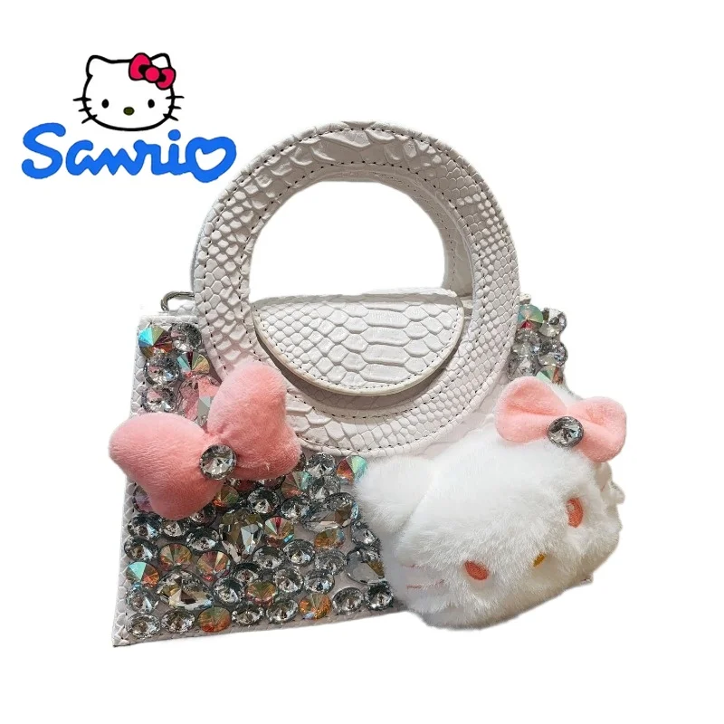 Hello Kitty Luxury Purse Handbag Women Fashion Shoulder Crossbody with Crystal Rhinestone Evening Banquet Dinner Party
Hello Kitty Luxury Purse Handbag Women Fashion Shoulder Crossbody with Crystal Rhinestone Evening Banquet Dinner Party