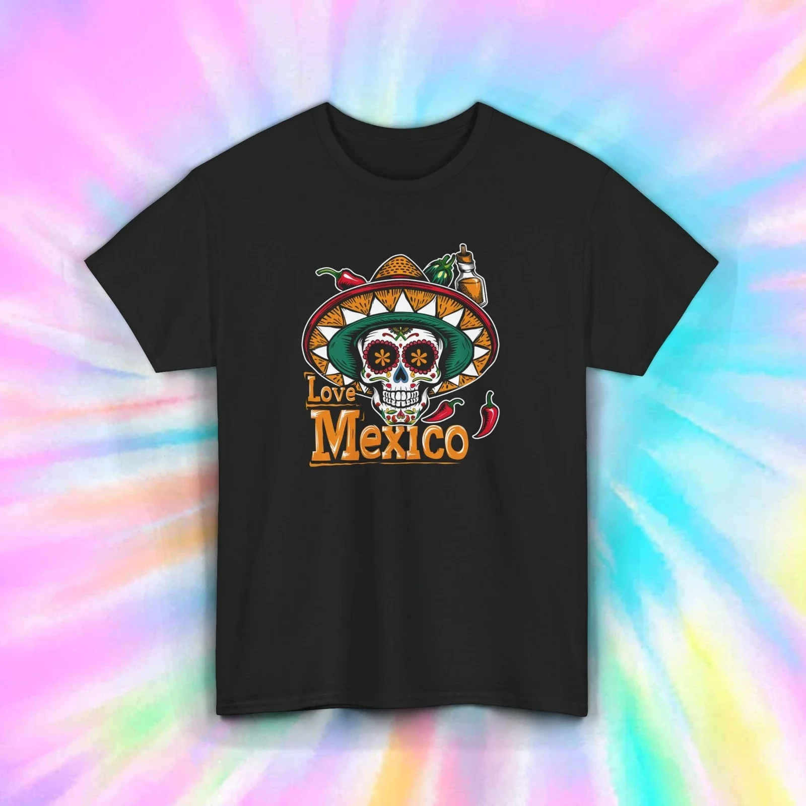 Love Mexico Sugar Skull Shirt Sombrero Fiesta Chili Funny Tee S-5XL
Love Mexico Sugar Skull Shirt Sombrero Fiesta Chili Funny Tee S-5XL