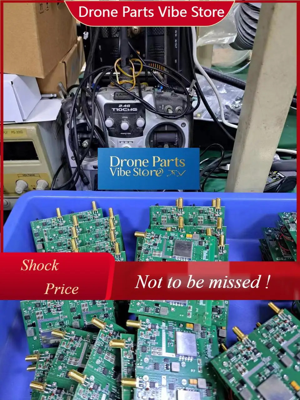 DParts1Wholesale 3.3G 4W VTX Video Transmitter For FPV RC Drone 3.3G VRX 16CH RTF Accessory
DParts1Wholesale 3.3G 4W VTX Video Transmitter For FPV RC Drone 3.3G VRX 16CH RTF Accessory