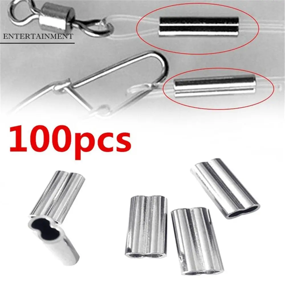 Connector Oval Copper Fishing Wire Copper Tube Double Tube Fishing Tackles Line Crimping Crimping Sleeves
Connector Oval Copper Fishing Wire Copper Tube Double Tube Fishing Tackles Line Crimping Crimping Sleeves