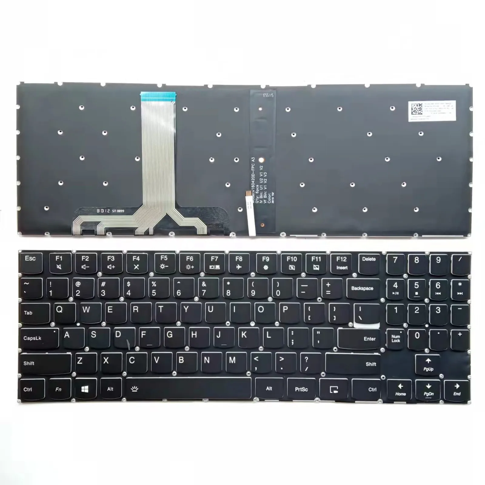 US for Lenovo Legion Y7000 2019 Y7000P Y530 Y530P Y530-15ICH Y540-15IRH Y540-17IRH Y545-PG0laptop keyboard
US for Lenovo Legion Y7000 2019 Y7000P Y530 Y530P Y530-15ICH Y540-15IRH Y540-17IRH Y545-PG0laptop keyboard