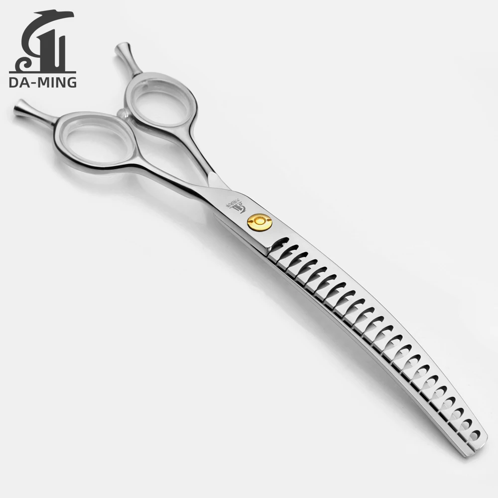 7-inch Refinement Curved Fish Bone Pet Grooming Thinning Scissors - Dog Trimming Shears for Professional Pet Styling Tools
7-inch Refinement Curved Fish Bone Pet Grooming Thinning Scissors - Dog Trimming Shears for Professional Pet Styling Tools