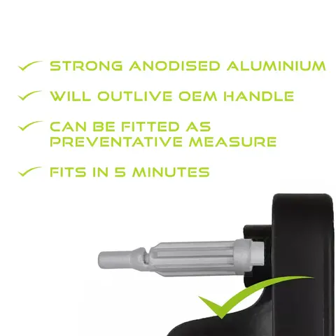 Car Bonnet Release Latch Handle Pin Aluminium Alloy Improved Metal Parts for Audi TT MK2 07-14  LHD RHD 8J2823533C 8J1823533C