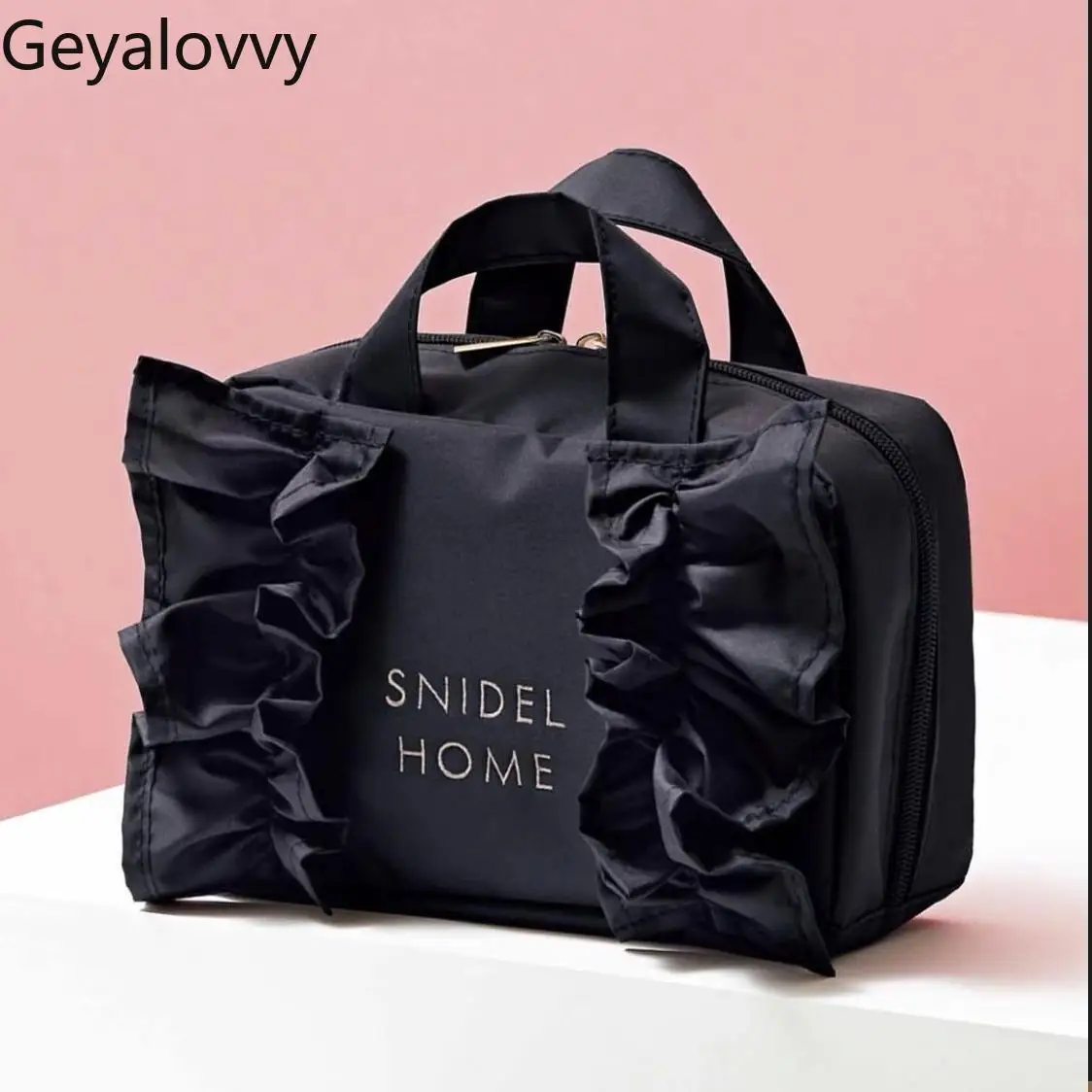 Ladies Bags New 2025 Japanese Style Casual Handbag Fashion Information Hand Carry Cosmetic Bag Letter Black Women's Handbags
Ladies Bags New 2025 Japanese Style Casual Handbag Fashion Information Hand Carry Cosmetic Bag Letter Black Women's Handbags