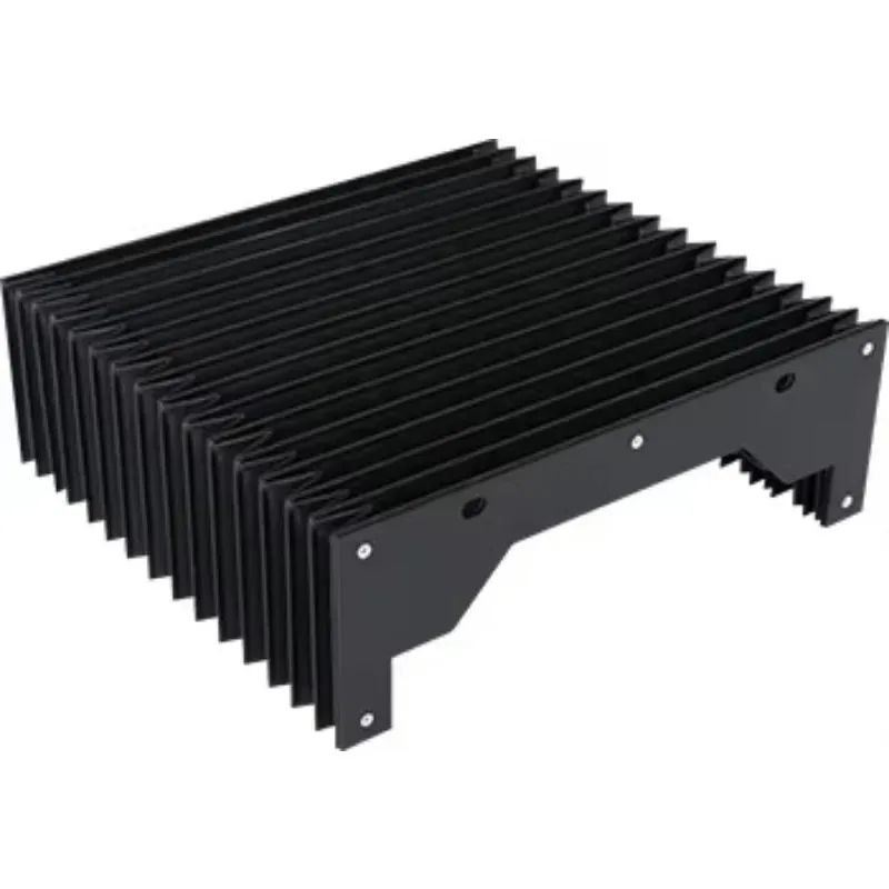 High quality cnc machine finned bellows cover protective shield corrugation
High quality cnc machine finned bellows cover protective shield corrugation