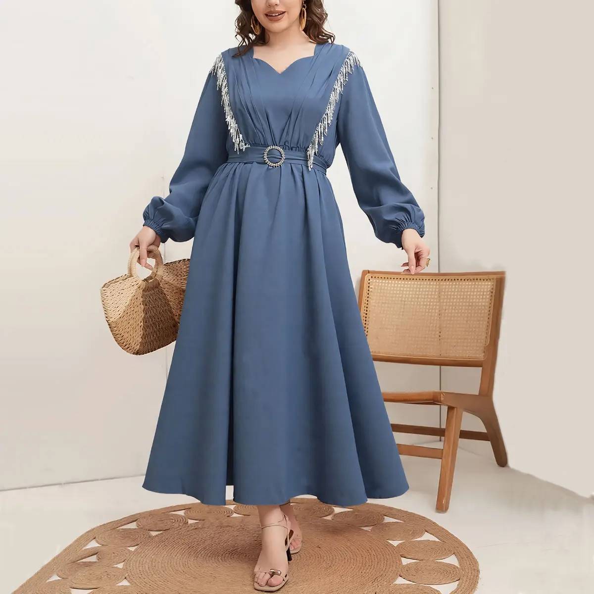 Eid Ramadan Muslim Women Dresses Party Abaya Diamond Long Dress Belt Morocco Kaftan Satin Vestidos Dubai Turkey Robe Jalabiya
Eid Ramadan Muslim Women Dresses Party Abaya Diamond Long Dress Belt Morocco Kaftan Satin Vestidos Dubai Turkey Robe Jalabiya