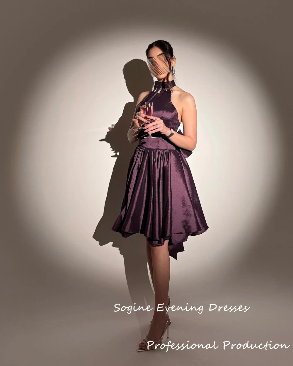 Customized Plum Satin Homecoming Dresses For Women Sleeveless Puffy Hem فساتين سهرة Empire Waist Corset Cocktail Party
Customized Plum Satin Homecoming Dresses For Women Sleeveless Puffy Hem فساتين سهرة Empire Waist Corset Cocktail Party