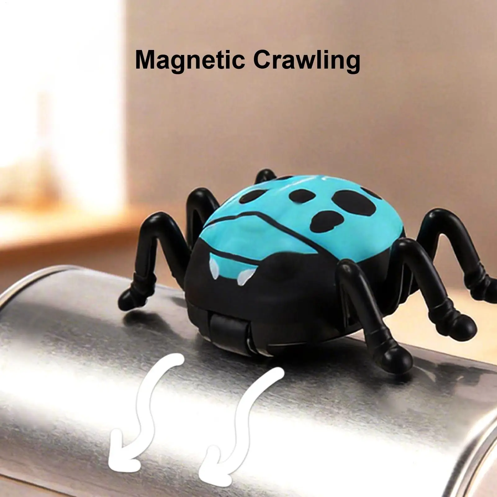 Spider Toy Magnetic Stunt Crawling Model Prank Electric Spider For Children Boys Girls Home Bedroom Kindergarten School Playroom
Spider Toy Magnetic Stunt Crawling Model Prank Electric Spider For Children Boys Girls Home Bedroom Kindergarten School Playroom