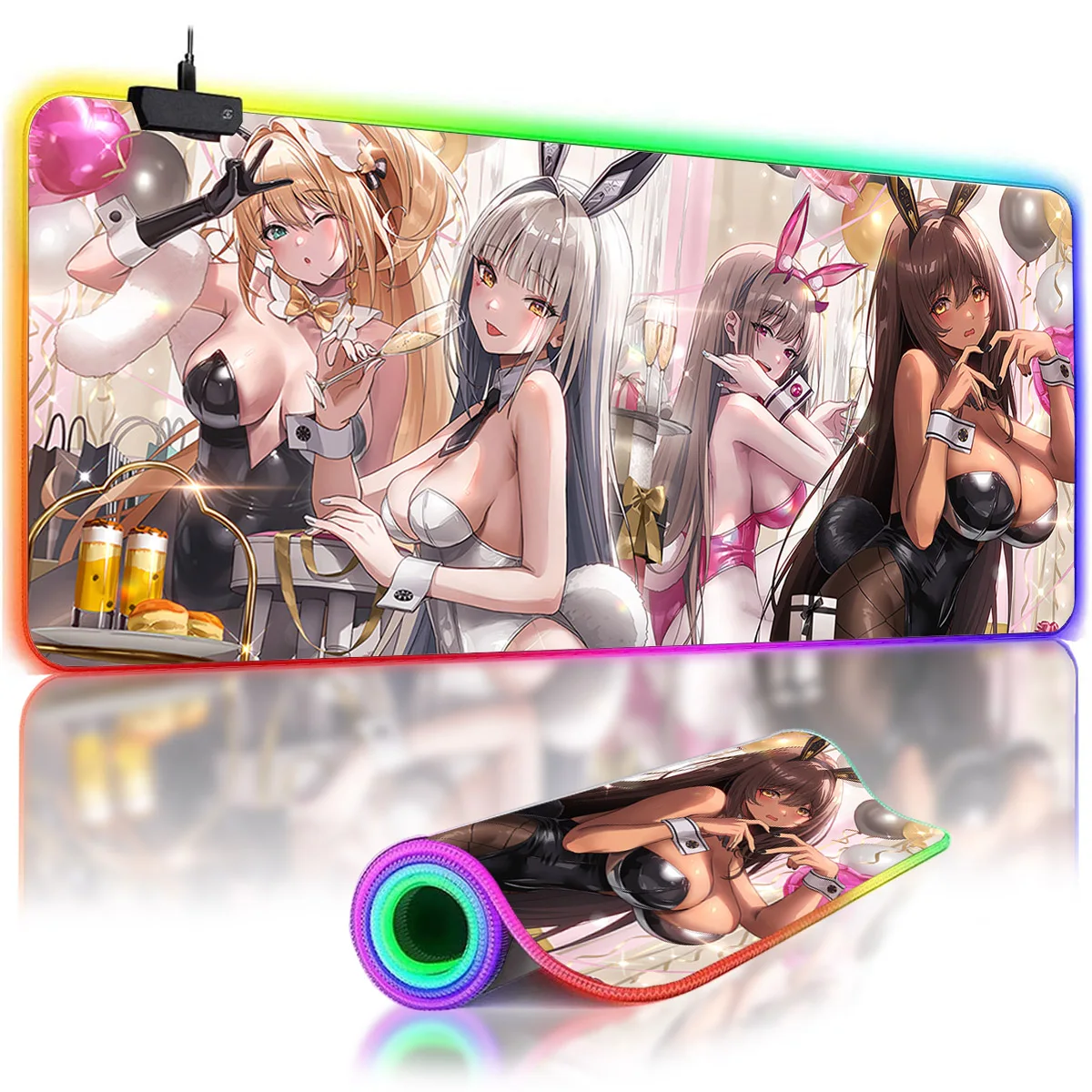 RGB Mouse Pad XXL Laptop Mat Gaming Mousepad NIKKE Grils LED Luminous Backlit Keyboard Gamer Girl Table Pads Deskpad Mausepad
RGB Mouse Pad XXL Laptop Mat Gaming Mousepad NIKKE Grils LED Luminous Backlit Keyboard Gamer Girl Table Pads Deskpad Mausepad