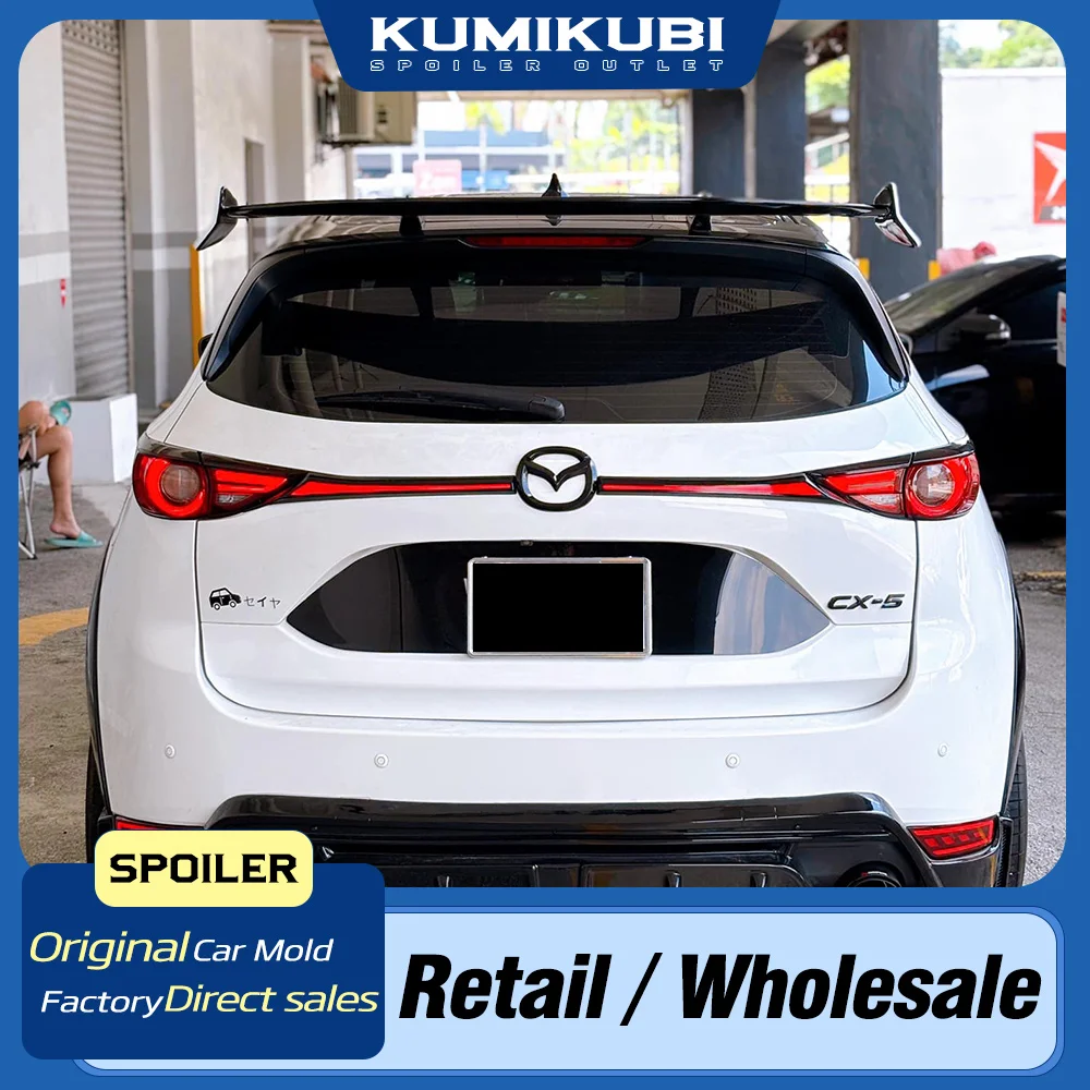 Universal Roof Spoiler for Mazda CX-5 CX5 2017 - 2025 Gloss Black Type TE Car Rear Trunk Wing ABS Material Refit Accessories
Universal Roof Spoiler for Mazda CX-5 CX5 2017 - 2025 Gloss Black Type TE Car Rear Trunk Wing ABS Material Refit Accessories