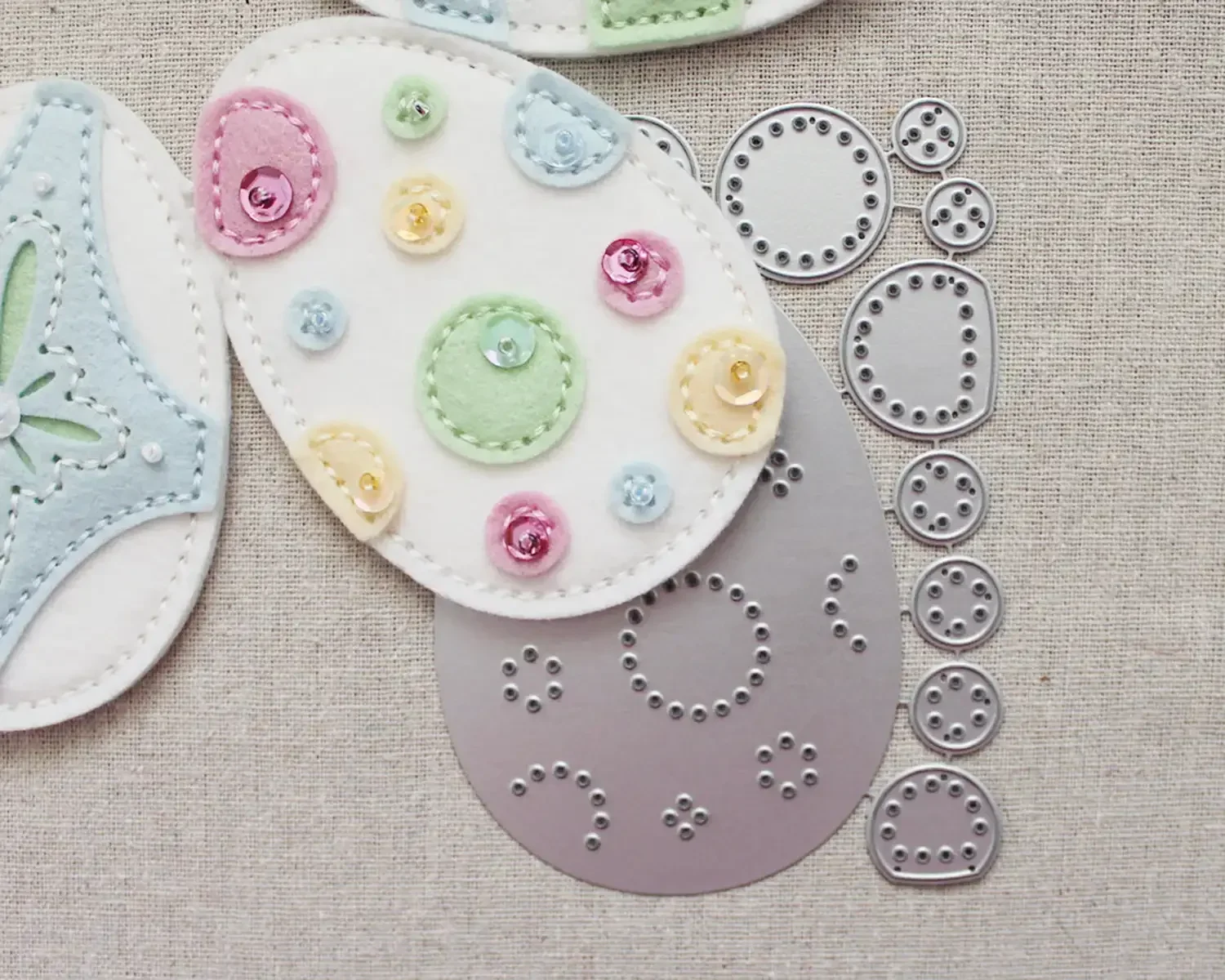New Felt Die Polka Dot Egg Metal Cutting Dies For DIY Scrapbook Craft Decoration Template Greeting Card Spring Easter Day 2025
New Felt Die Polka Dot Egg Metal Cutting Dies For DIY Scrapbook Craft Decoration Template Greeting Card Spring Easter Day 2025