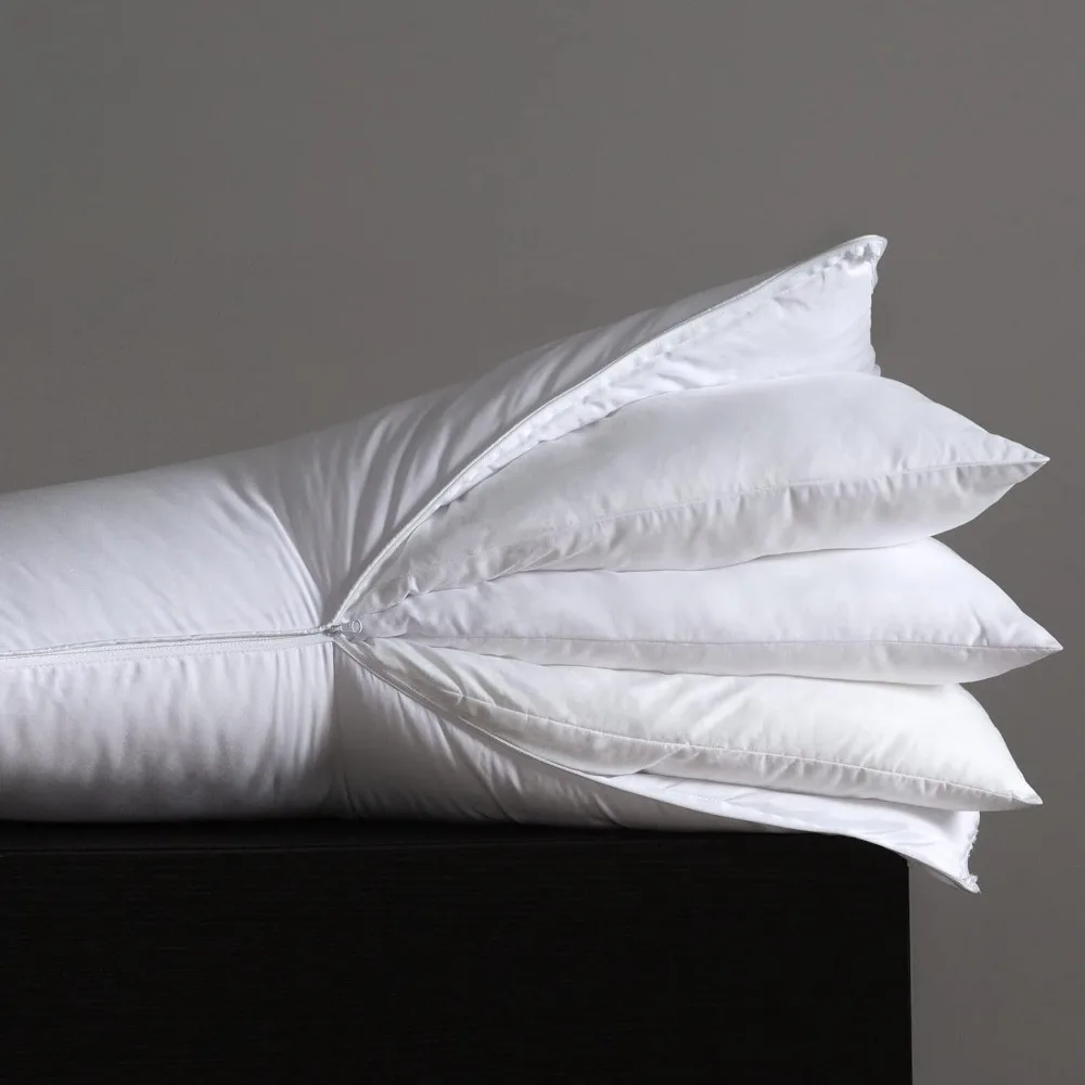 Adjustable Layer Pillows, Assembled 3 in 1 Bed Pillow,Soft Pillow Good for Side and Back Stomach Sleeper,Queen Size Pack of 1
Adjustable Layer Pillows, Assembled 3 in 1 Bed Pillow,Soft Pillow Good for Side and Back Stomach Sleeper,Queen Size Pack of 1