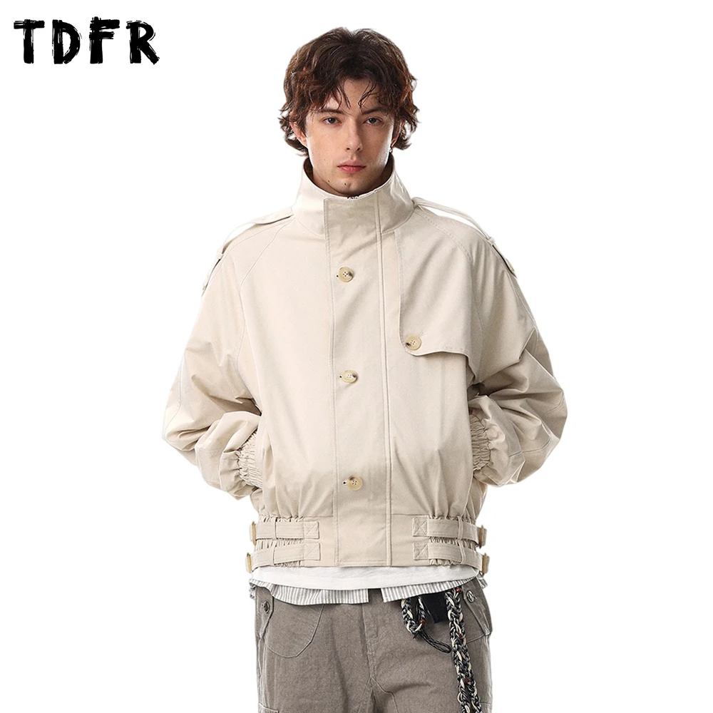 Мужская куртка-карго с воротником-стойкой, однотонная, весенняя, в стиле ретро, повседневная, свободного кроя, с длинными рукавами, на одной пуговице, верхняя одежда
Мужская куртка-карго с воротником-стойкой, однотонная, весенняя, в стиле ретро, повседневная, свободного кроя, с длинными рукавами, на одной пуговице, верхняя одежда