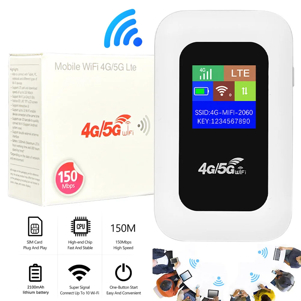 4G LTE мобильный Wi-Fi-маршрутизатор со слотом для SIM-карты 150 Мбит/с беспроводной маршрутизатор повторитель беспроводной Wi-Fi модем для домашнего офиса RV Camping
4G LTE мобильный Wi-Fi-маршрутизатор со слотом для SIM-карты 150 Мбит/с беспроводной маршрутизатор повторитель беспроводной Wi-Fi модем для домашнего офиса RV Camping