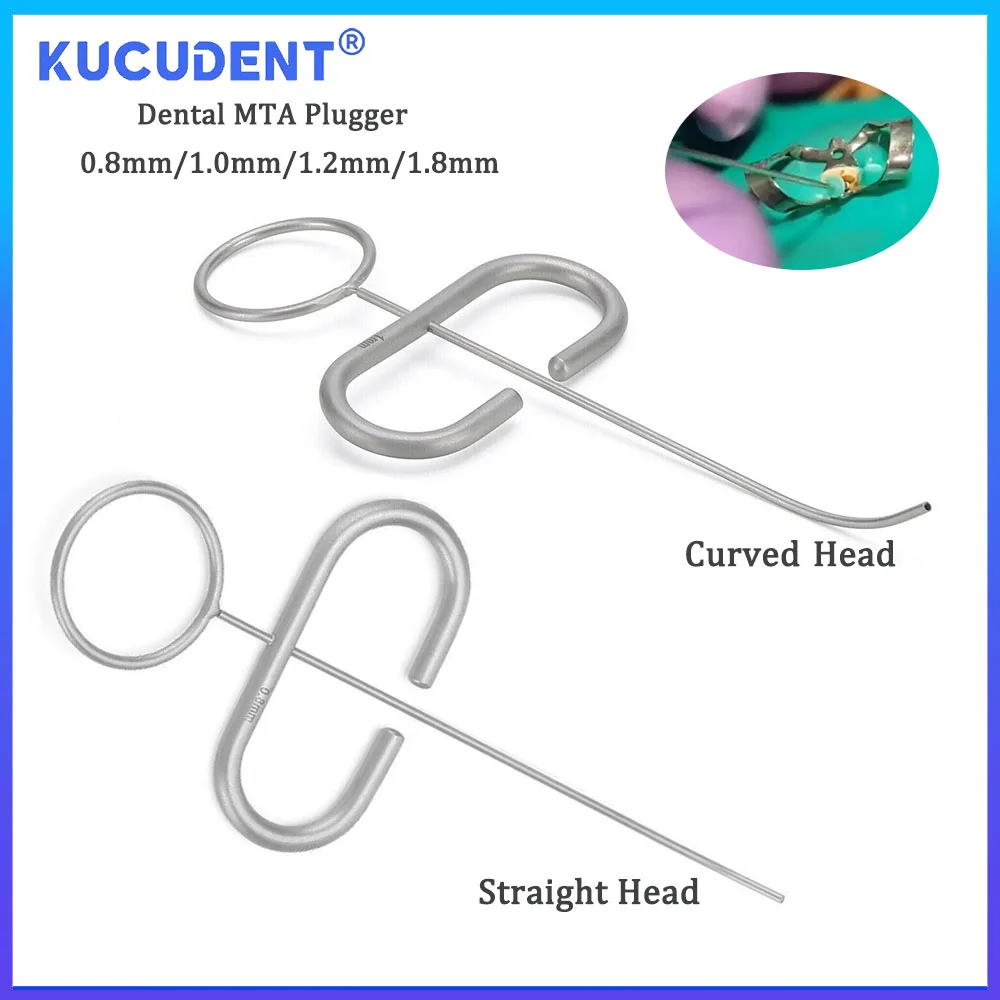 KUCUDENT Dental MTA Plugger Implant Аппликатор для наполнения костного еды Конвейерный порошок Прямая/изогнутая головка Инструмент для наполнения зубов стоматолога
KUCUDENT Dental MTA Plugger Implant Аппликатор для наполнения костного еды Конвейерный порошок Прямая/изогнутая головка Инструмент для наполнения зубов стоматолога