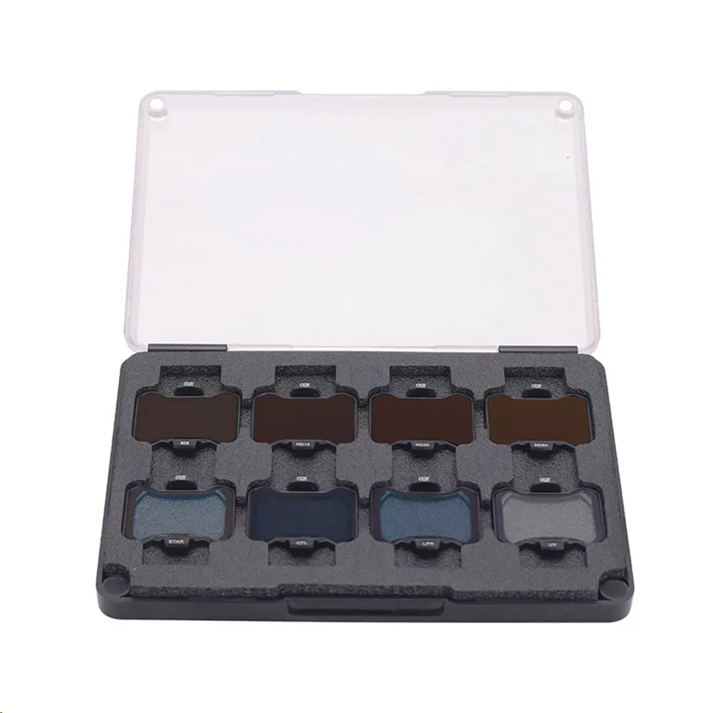 8-Piece Filter Set For DJI AVATA2 UV CPL ND8 ND16 ND32 And ND64 Filters For Stunning Aerial Shots Camera Drones Accessories
8-Piece Filter Set For DJI AVATA2 UV CPL ND8 ND16 ND32 And ND64 Filters For Stunning Aerial Shots Camera Drones Accessories