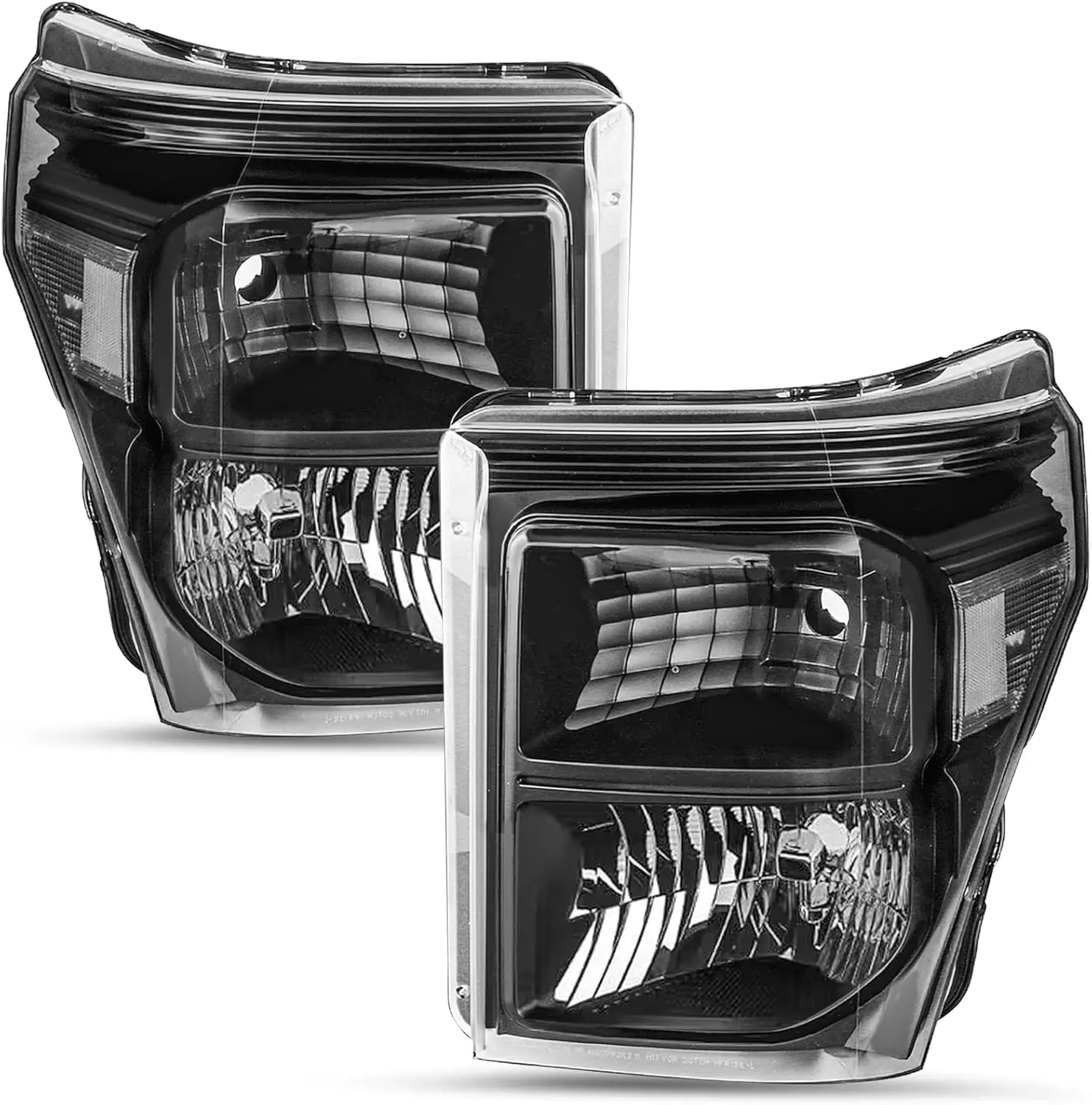 Комплект фар в сборе, совместимый с Ford F-250 F-350 F-450 F-550 2011-2016 гг., сверхмощный пассажирский и со стороны водителя (черный корпус)
Комплект фар в сборе, совместимый с Ford F-250 F-350 F-450 F-550 2011-2016 гг., сверхмощный пассажирский и со стороны водителя (черный корпус)