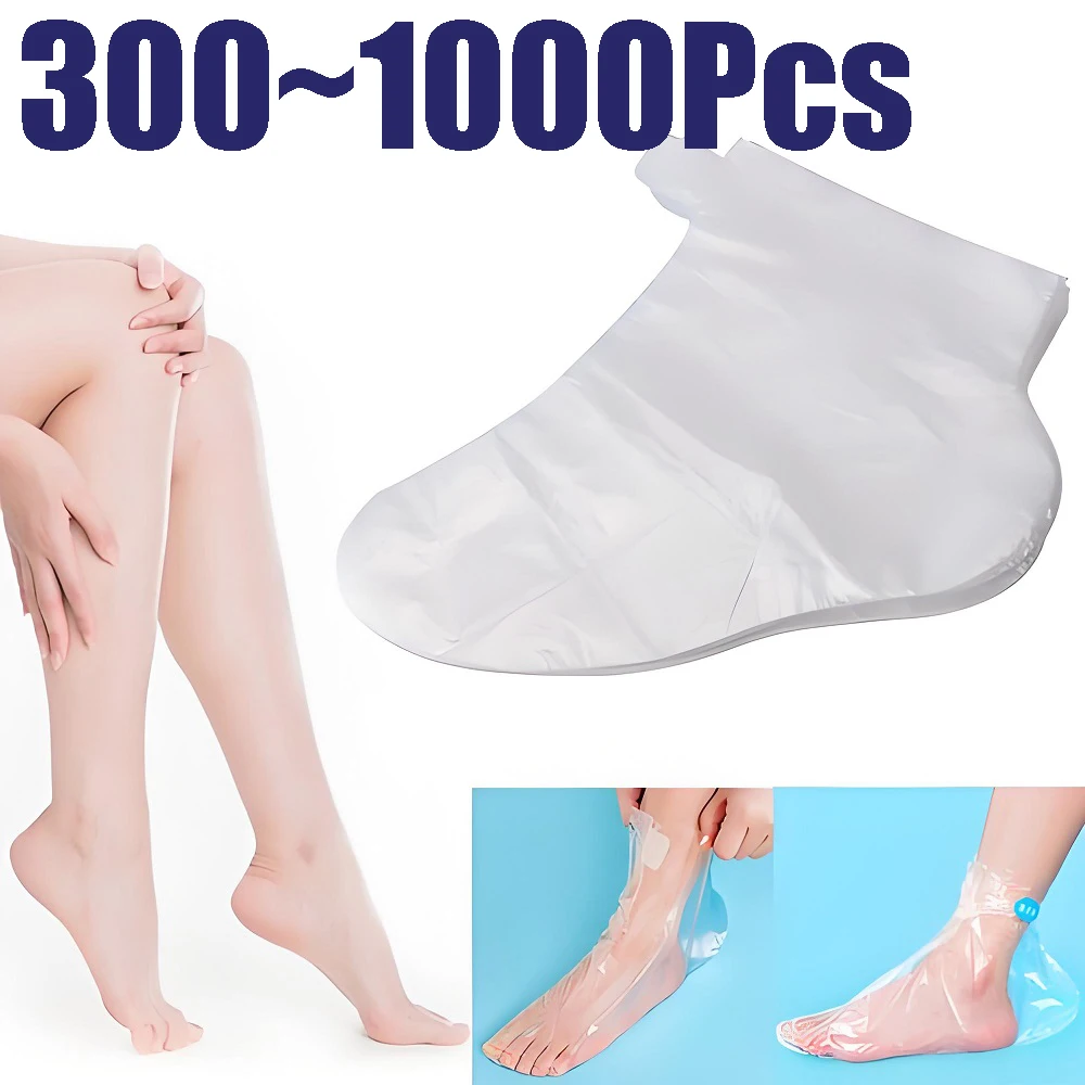 300~1000Pcs Plastic Disposable Foot Covers Paraffin Bath Liners for Foot Pedicure Hot Spa
300~1000Pcs Plastic Disposable Foot Covers Paraffin Bath Liners for Foot Pedicure Hot Spa