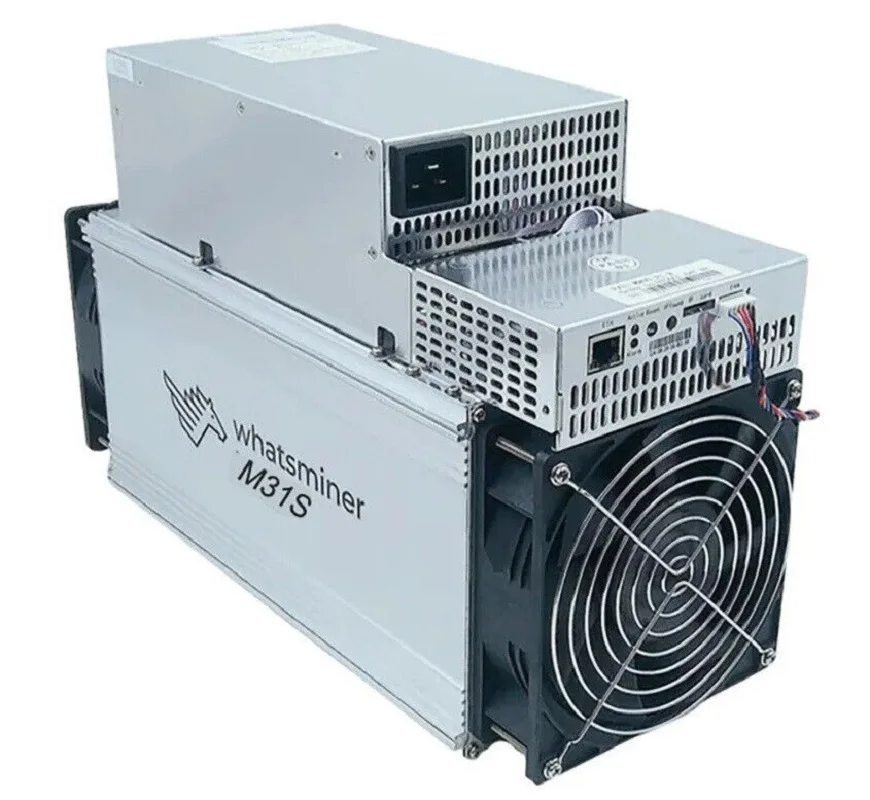 BRAND NEW WhatsMiner M31S 82T Bitcoin Miner - With PSU, Mining Machine for BTC & BCH (Compatible with Antminer)
BRAND NEW WhatsMiner M31S 82T Bitcoin Miner - With PSU, Mining Machine for BTC & BCH (Compatible with Antminer)