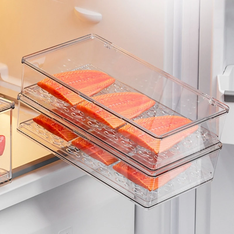 Multipurpose Clear Storage Containers for Kitchen Refrigerator Bathroom Adjustable Drawers Organizers Y5GB
Multipurpose Clear Storage Containers for Kitchen Refrigerator Bathroom Adjustable Drawers Organizers Y5GB