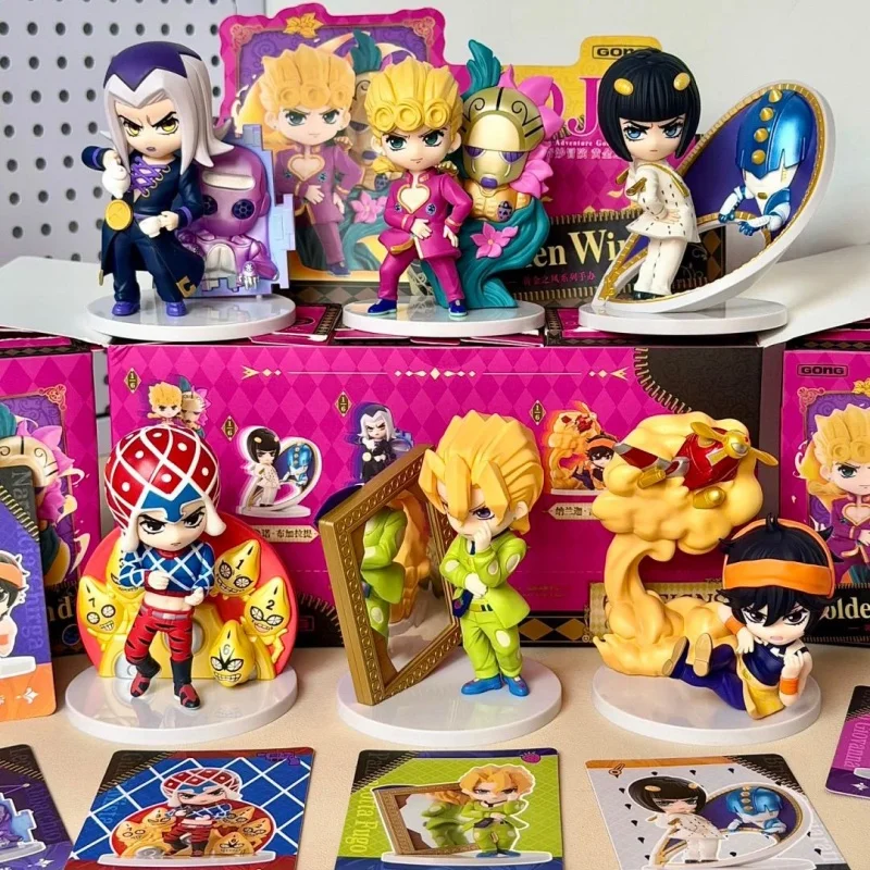 POPMART Bubble Mart резонанс Невероятные приключения Джоджо Золотой ветер слепая коробка игрушка подарок на день рождения
POPMART Bubble Mart резонанс Невероятные приключения Джоджо Золотой ветер слепая коробка игрушка подарок на день рождения