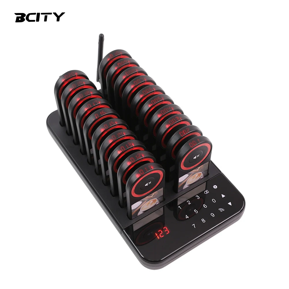 Digital Display Wireless Restaurant Pager System 500M for Efficient Queue System Coffee Dessert Shop Food Truck
Digital Display Wireless Restaurant Pager System 500M for Efficient Queue System Coffee Dessert Shop Food Truck