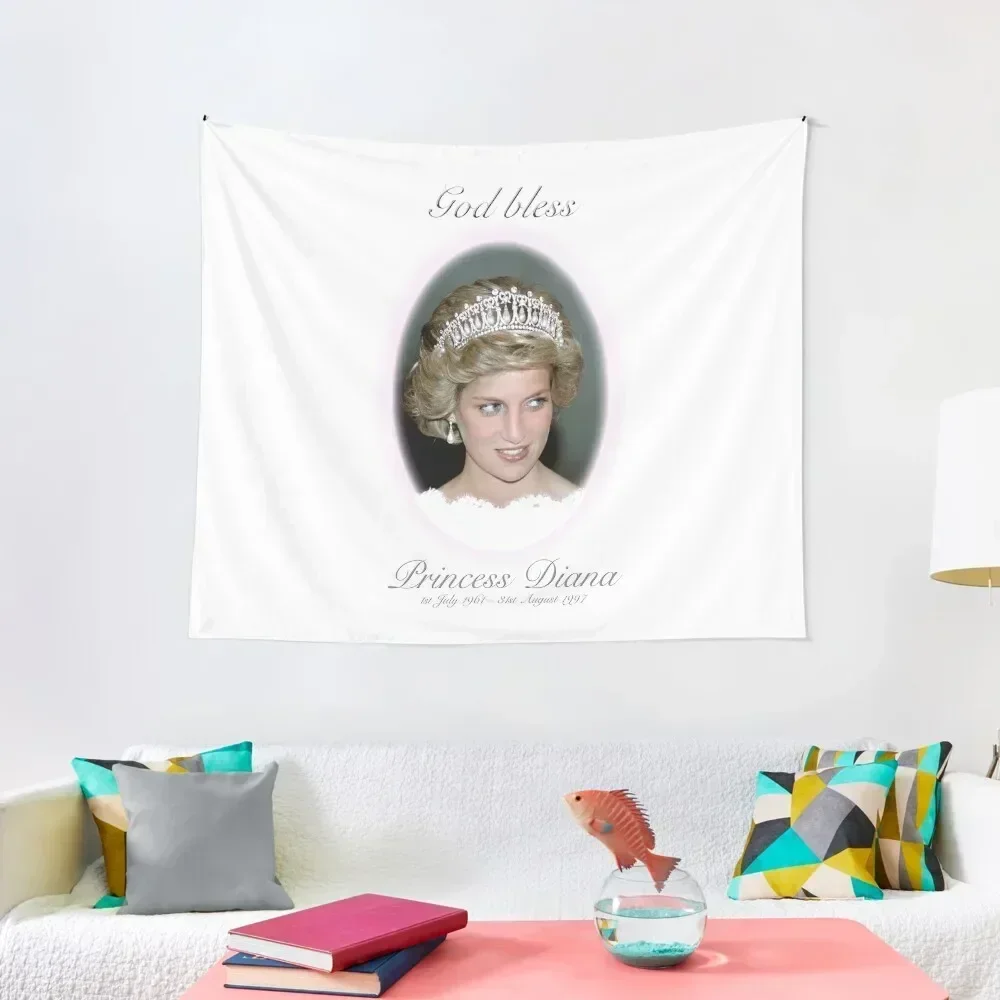 God Bless Princess Diana - Remembrance Tapestry Decoration Pictures Room Wall Room Decor For Girls Wallpaper Tapestry
God Bless Princess Diana - Remembrance Tapestry Decoration Pictures Room Wall Room Decor For Girls Wallpaper Tapestry