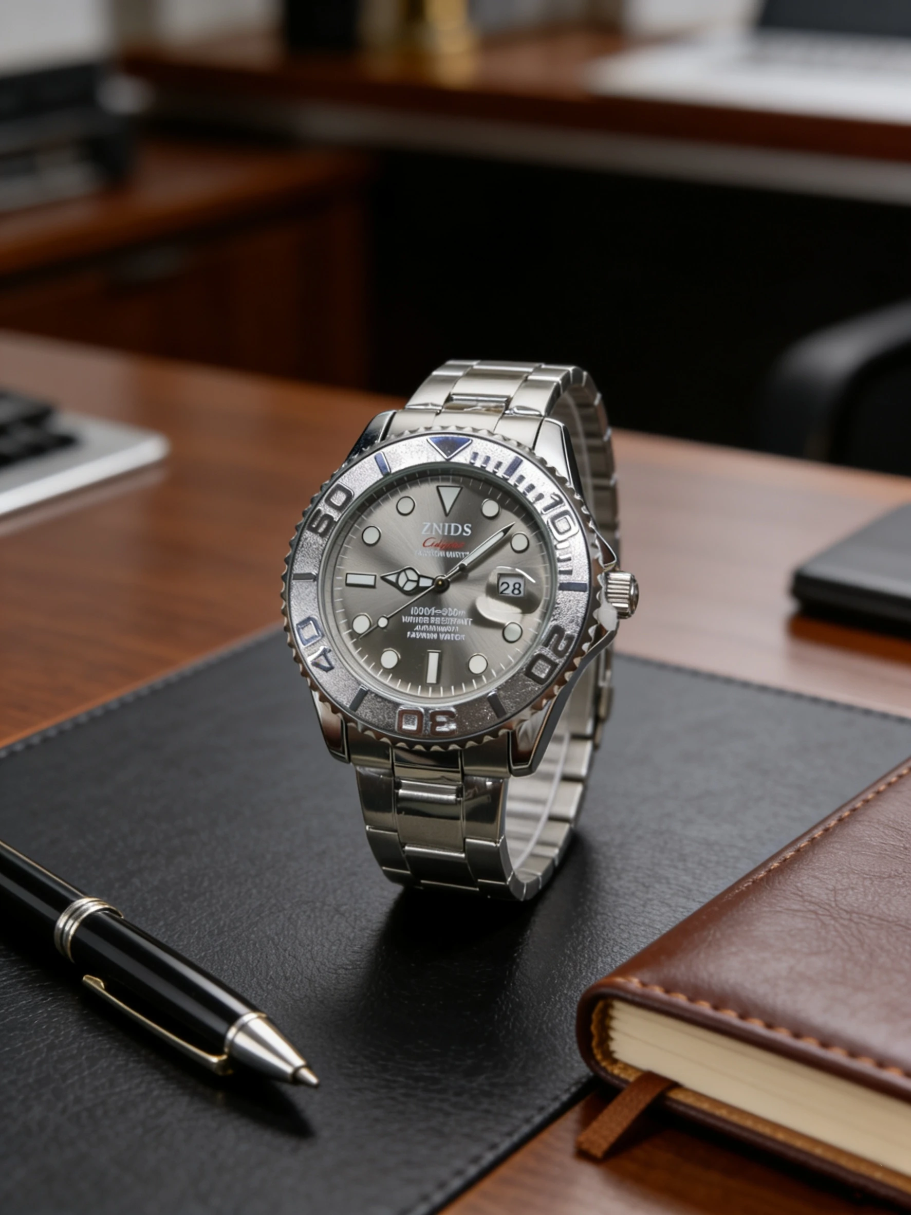 High-End Luxury Watch for Men, Quartz Watch, Luminous Watch, Date Display, Stainless Steel Strap, Waterproof Watch, Sports Fashion, Men's Business Outdoor Military Style Men's Wristwatch
High-End Luxury Watch for Men, Quartz Watch, Luminous Watch, Date Display, Stainless Steel Strap, Waterproof Watch, Sports Fashion, Men's Business Outdoor Military Style Men's Wristwatch