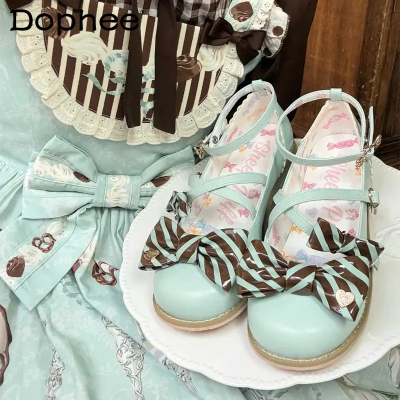 Sweet Girls Mint Lolita Mary Jane Shoes Princess Lo Birthday Party Shoes Spring and Summer New Student Loli Kawaii Flat Shoes
Sweet Girls Mint Lolita Mary Jane Shoes Princess Lo Birthday Party Shoes Spring and Summer New Student Loli Kawaii Flat Shoes