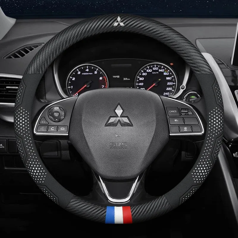 For Mitsubishi Outlander Pajero Asx Colt Lancer Evolution X L200 Triton RALLIART Car Anti-Slip Carbon Fiber Steering Wheel Cover
For Mitsubishi Outlander Pajero Asx Colt Lancer Evolution X L200 Triton RALLIART Car Anti-Slip Carbon Fiber Steering Wheel Cover