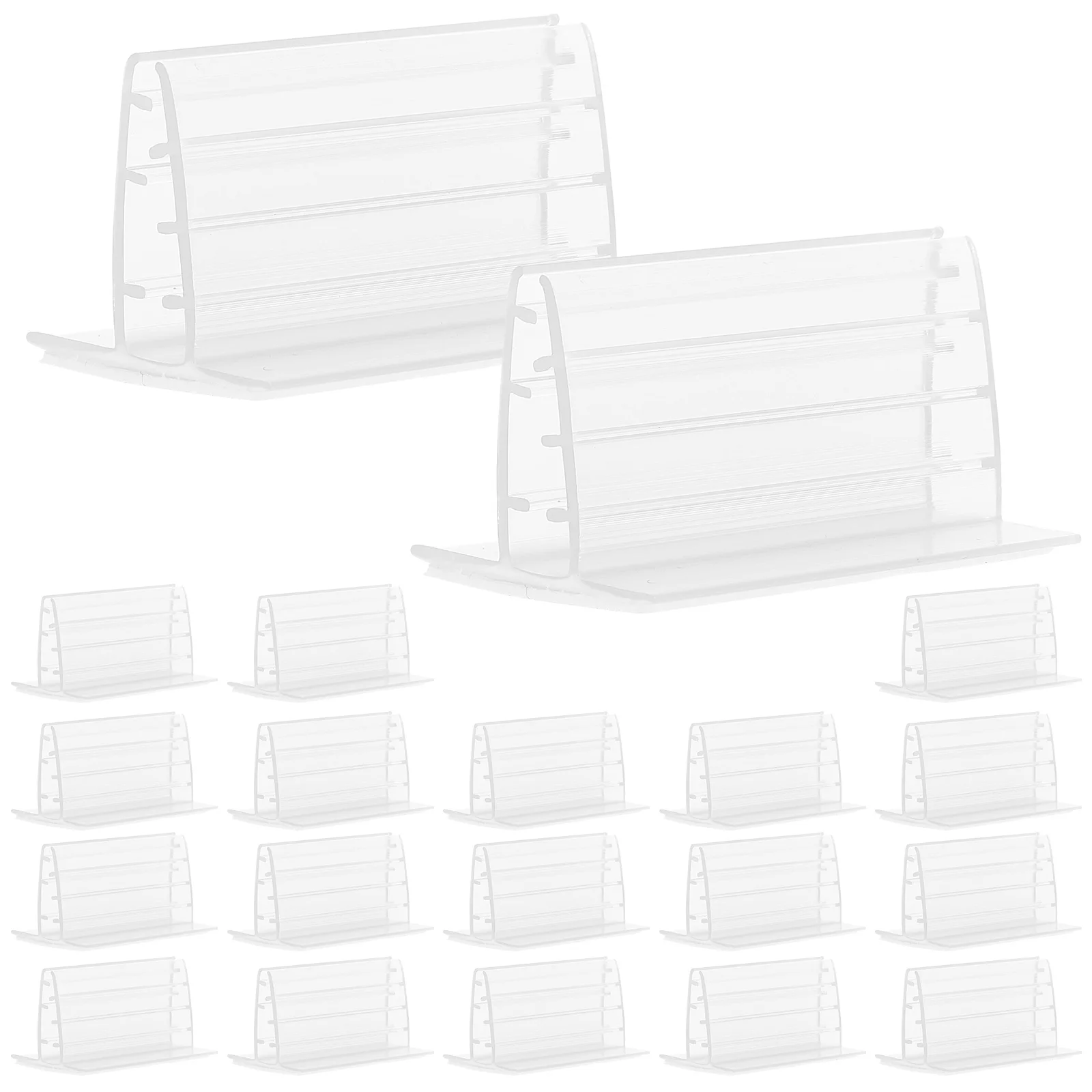 20pcs PVC Mini Panel Holders 1 97x1 61x1 18 Inches Adhesive Sign Ticket Picture Table Receipt Name Card Display
20pcs PVC Mini Panel Holders 1 97x1 61x1 18 Inches Adhesive Sign Ticket Picture Table Receipt Name Card Display