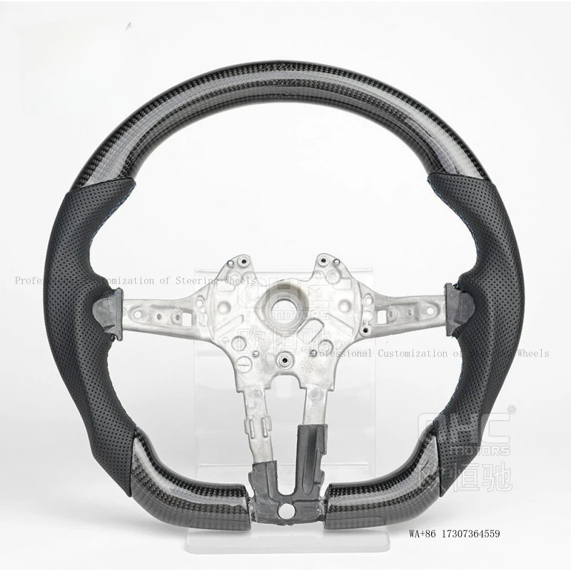 Hot Suitable for BMW M5 M6 M8 5 Series 6 Series 7 Series modified perforated leather carbon fiber car steering wheel
Hot Suitable for BMW M5 M6 M8 5 Series 6 Series 7 Series modified perforated leather carbon fiber car steering wheel