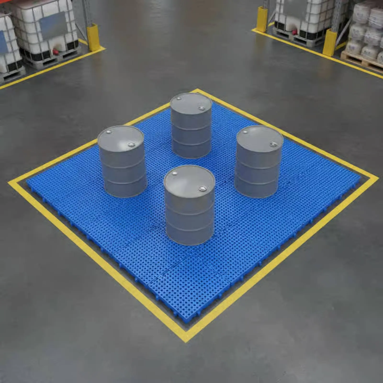 Modular Plastic Pallet Reusable Breathable Grid Pallet Warehouse Floor Mat Heavy Duty Storage Equipment Thickened
Modular Plastic Pallet Reusable Breathable Grid Pallet Warehouse Floor Mat Heavy Duty Storage Equipment Thickened