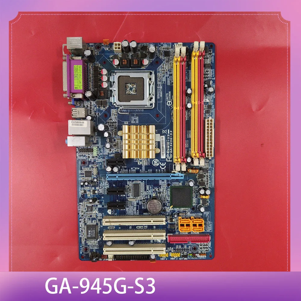 945 motherboard GA-945G-S3 integrated graphics card large board
945 motherboard GA-945G-S3 integrated graphics card large board