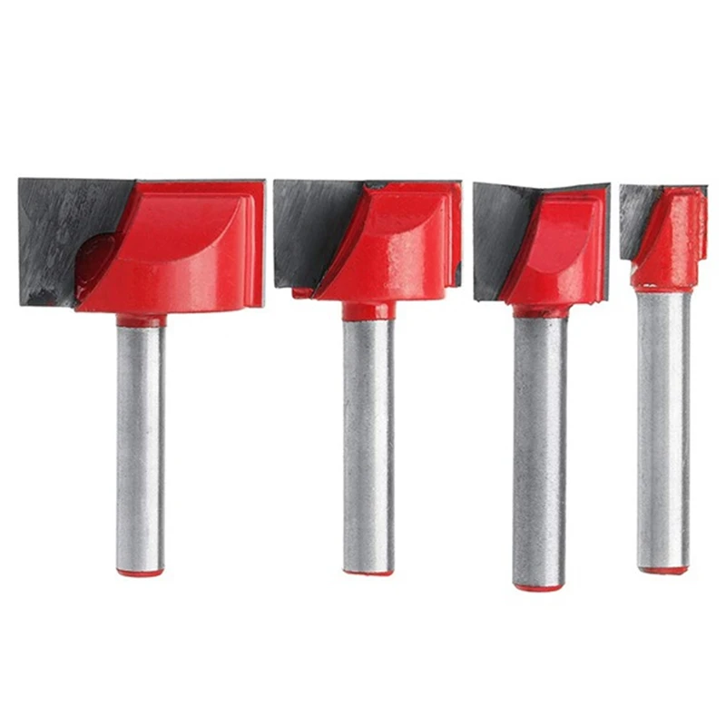 4Pcs Bottom Cleaning Engraving Bit Wood CNC Router Bits 10/15/22/30Mm Milling Cutter Endmill For Wood Milling Cutter Set
4Pcs Bottom Cleaning Engraving Bit Wood CNC Router Bits 10/15/22/30Mm Milling Cutter Endmill For Wood Milling Cutter Set