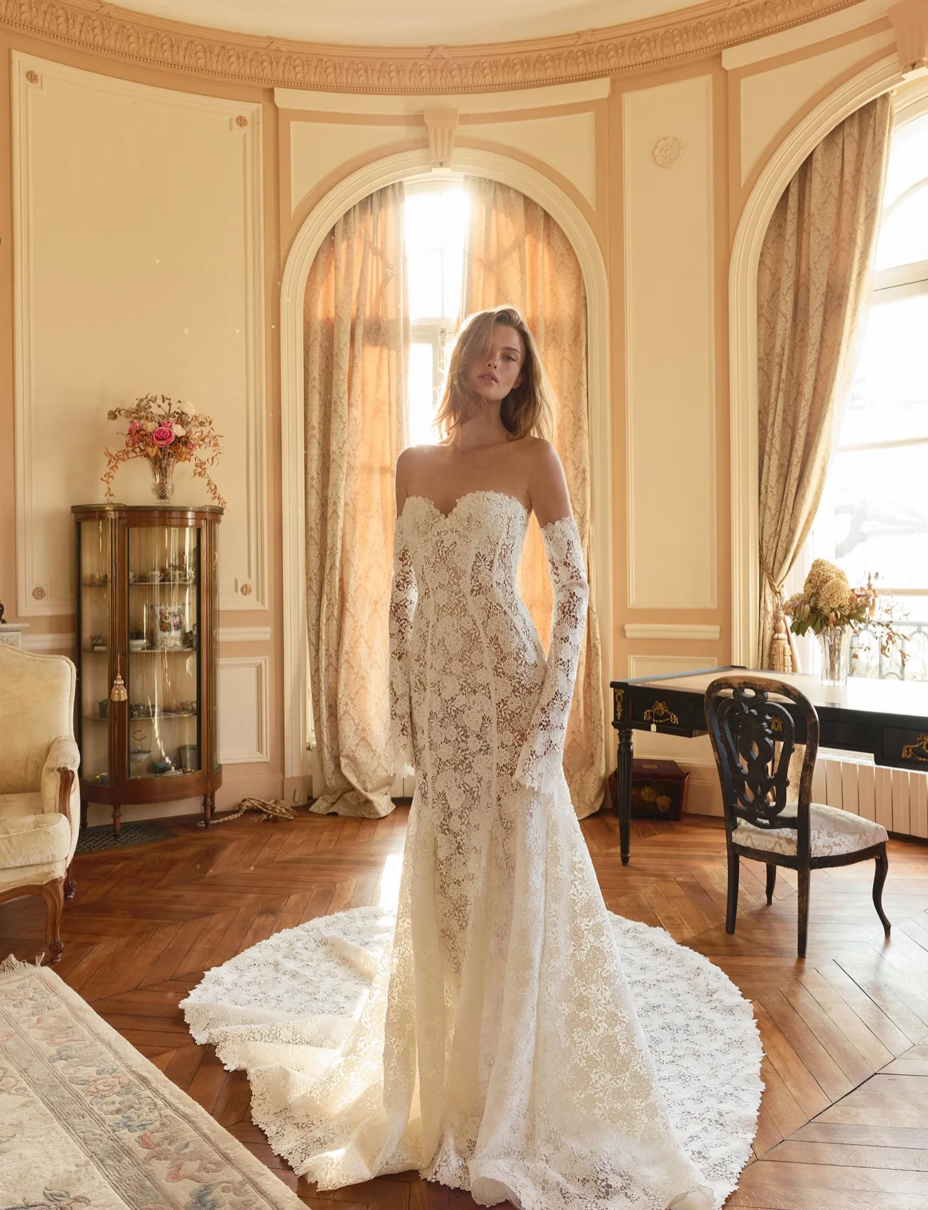 Vestidos De Novia Corte Sirena Vestido Encaje Long Sleeve Wedding Dress Desmontables Simple Feminino Elegante Para Casamento
Vestidos De Novia Corte Sirena Vestido Encaje Long Sleeve Wedding Dress Desmontables Simple Feminino Elegante Para Casamento