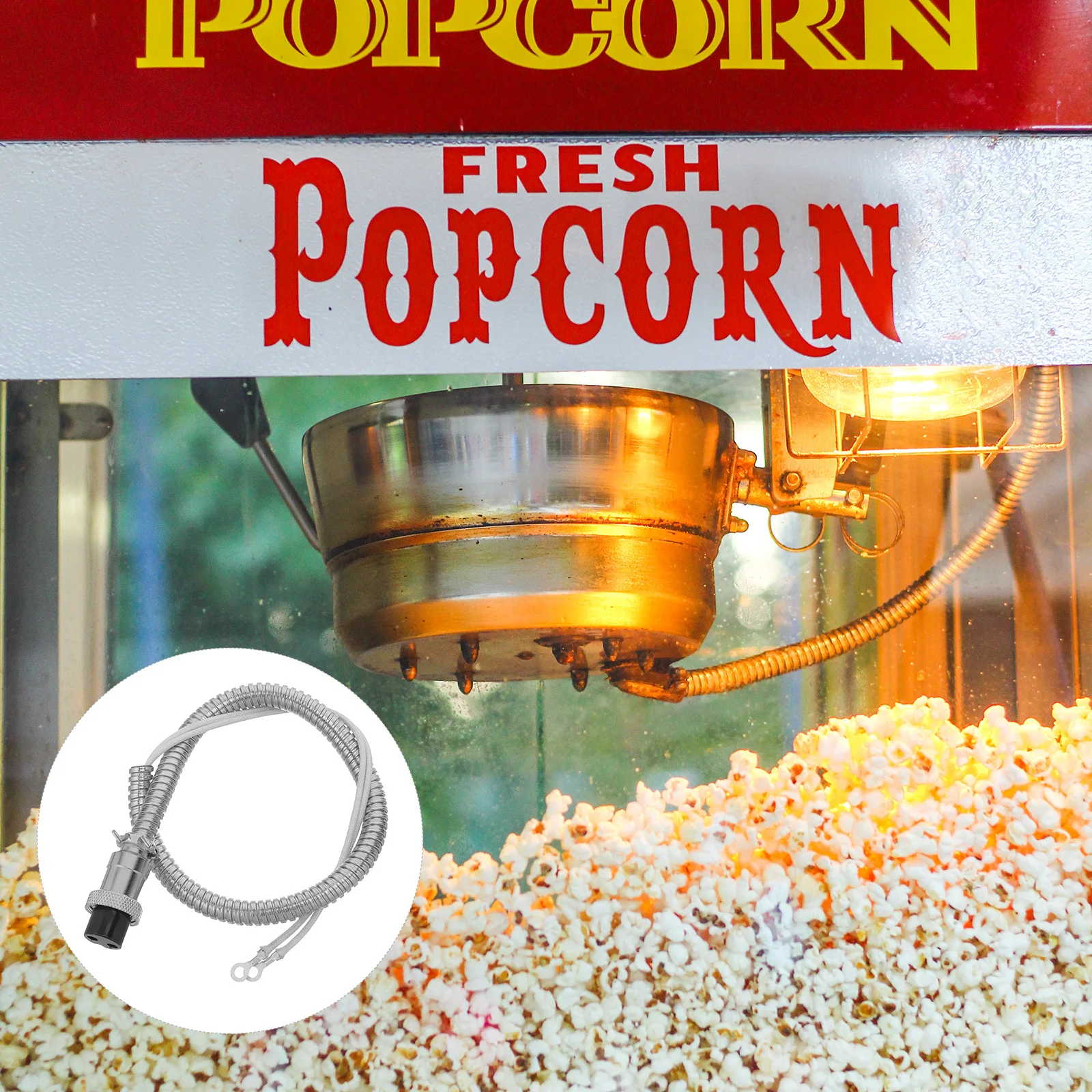 Popcorn Popper Replacement Power Resistant 2 Pinholes for 8Oz Kettle Popcorn Machine Commercial Theater
Popcorn Popper Replacement Power Resistant 2 Pinholes for 8Oz Kettle Popcorn Machine Commercial Theater
