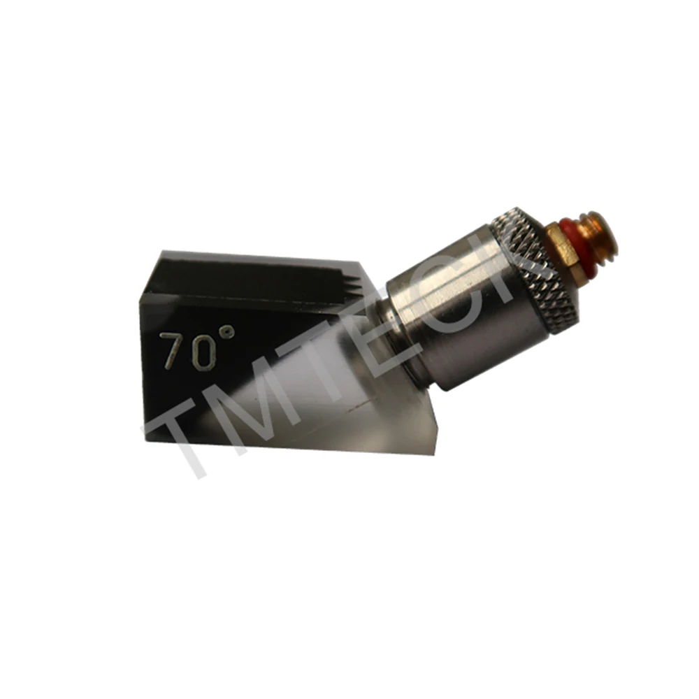 TWB-4-1/2 4Mhz 1/2inch SCREW-IN WEDGE TYPE ANGLE BEAM PROBE with normal crystal probe only
TWB-4-1/2 4Mhz 1/2inch SCREW-IN WEDGE TYPE ANGLE BEAM PROBE with normal crystal probe only