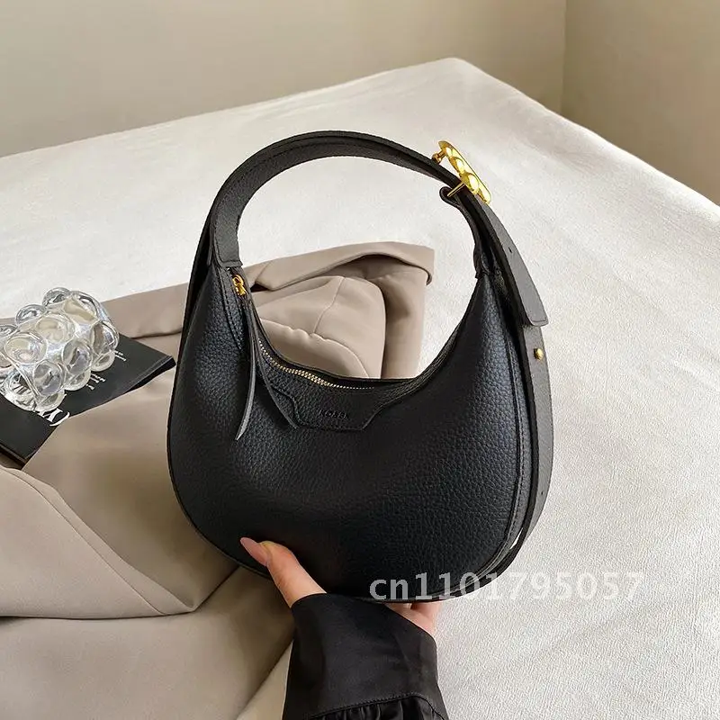Fashion Women'S Crossbody Bag, Casual And Fashionable Shoulder Bag, Pu Leather Zipper Crescent Bag, Half Moon Bag
Fashion Women'S Crossbody Bag, Casual And Fashionable Shoulder Bag, Pu Leather Zipper Crescent Bag, Half Moon Bag